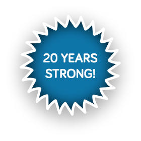 20 years badge 20 years badge